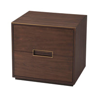 TA Studio Bosworth Bedside Table Almond