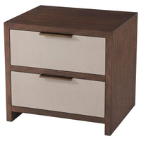 TA Studio Grayson Bedside Table Almond