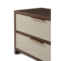 TA Studio Grayson Bedside Table Almond