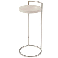 TA Studio Alistair Accent Table Overcast Finish