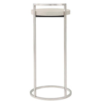 TA Studio Alistair Accent Table Overcast Finish