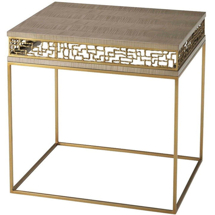 Frenzy Side Table - Sycamore Theodore Alexander 2