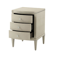 TA Studio Bedside Table Overcast Shagreen