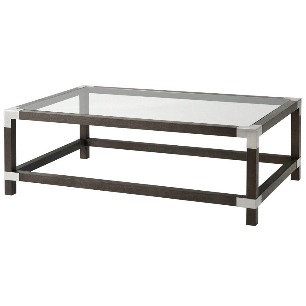 Boulevard Rectangular Coffee Table - Anise Theodore Alexander 1