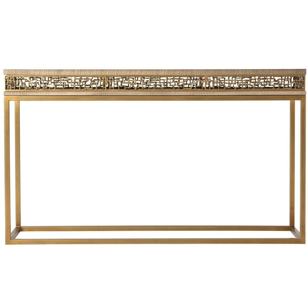 Frenzy Console Table - Sycamore Theodore Alexander 1