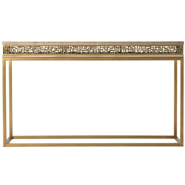 Frenzy Console Table - Sycamore Theodore Alexander 1
