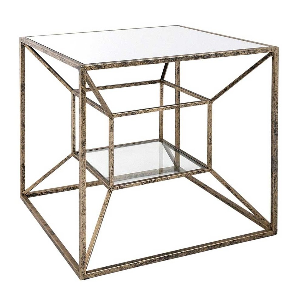  MindyBrown-Mindy Brownes Solomon Lamp Table-Gold 117 