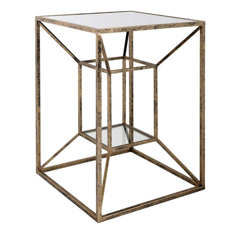  MindyBrown-Mindy Brownes Solomon Side Table-Gold 901 