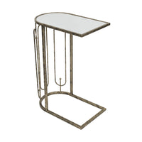 Mindy Brownes Estela Mirrored Sofa Side Table