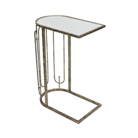 Mindy Brownes Estela Mirrored Sofa Side Table