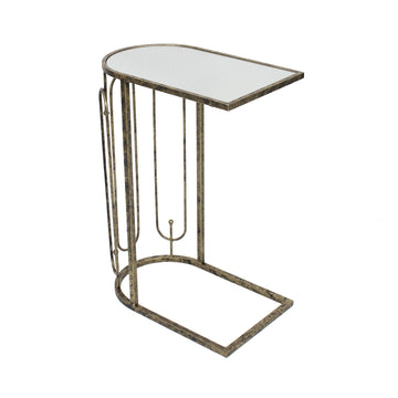 Mindy Brownes Estela Mirrored Sofa Side Table