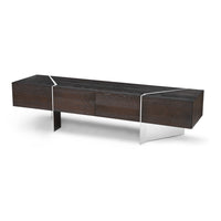 Liang & Eimil Nautilus Tv Stand Dark Fumed Finish