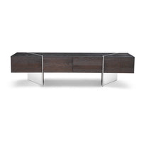 Liang & Eimil Nautilus Tv Stand Dark Fumed Finish