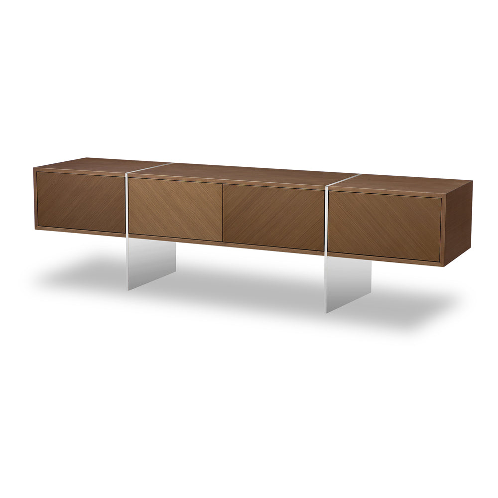 Liang & Eimil Nautilus Tv Stand Coffee Teak