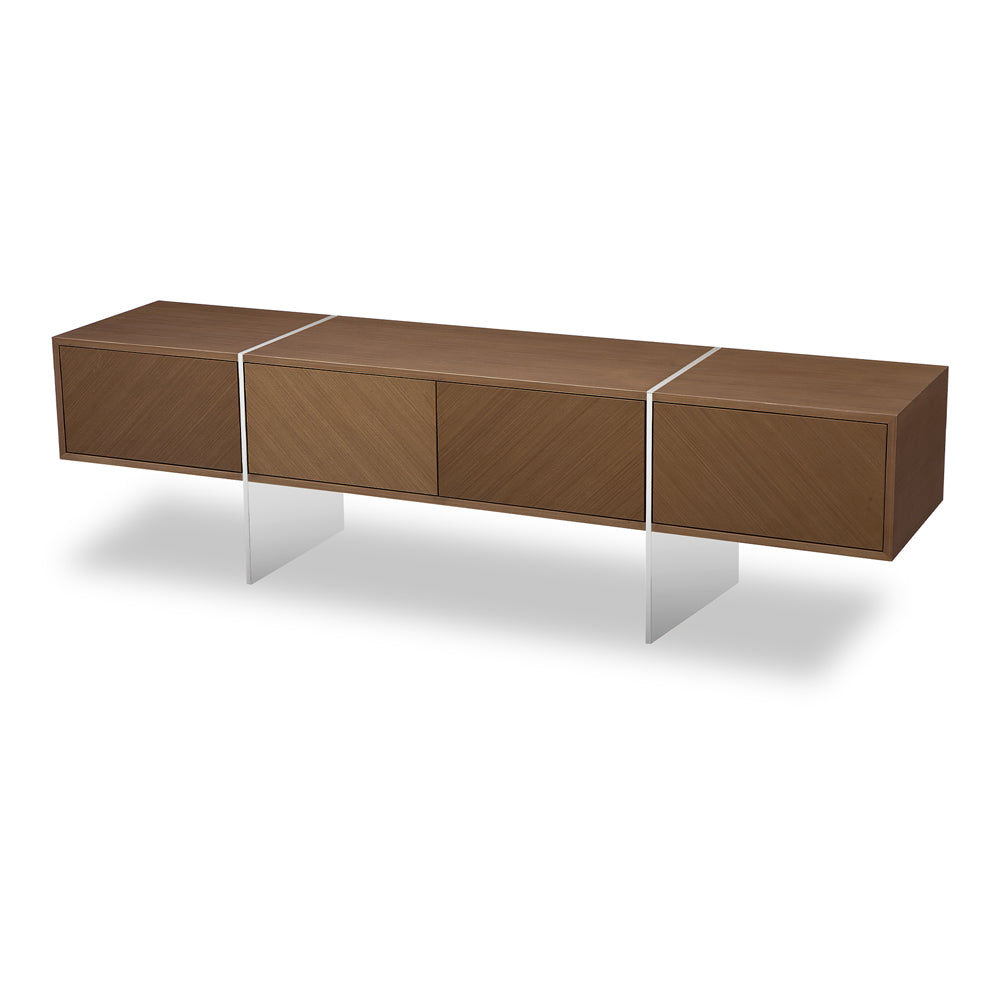 Liang & Eimil Nautilus Tv Stand Coffee Teak