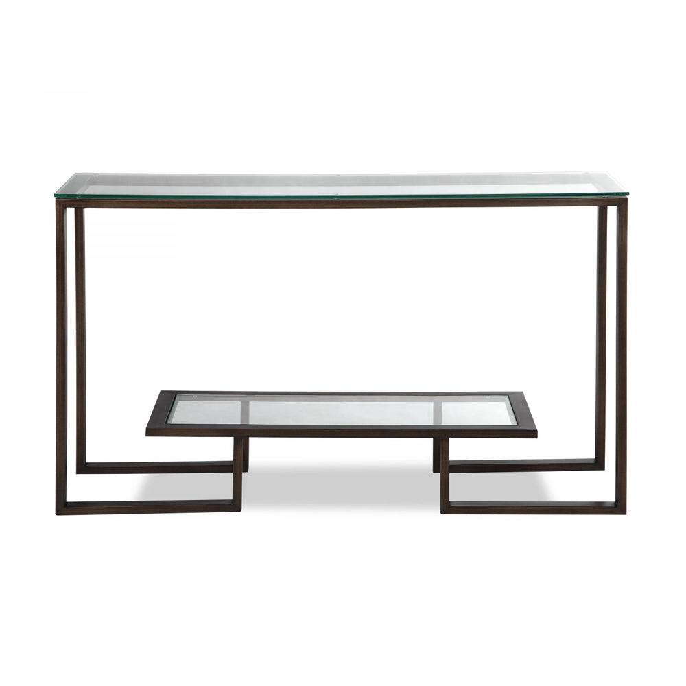  LiangAndEimilLarge-Liang & Eimil Black Mayfair Console Table-Bronze 029 