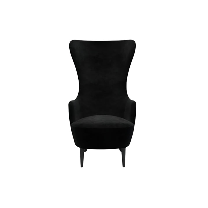 Wingback Lounge Chair - Black Tom Dixon 1