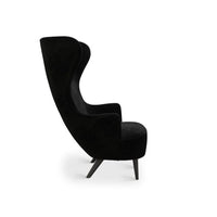 Tom Dixon Wingback Lounge Chair in Black