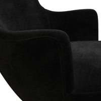 Tom Dixon Wingback Lounge Chair in Black