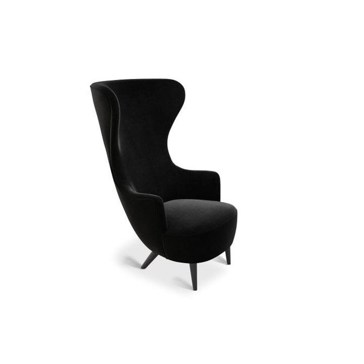 Wingback Lounge Chair - Black Tom Dixon 4