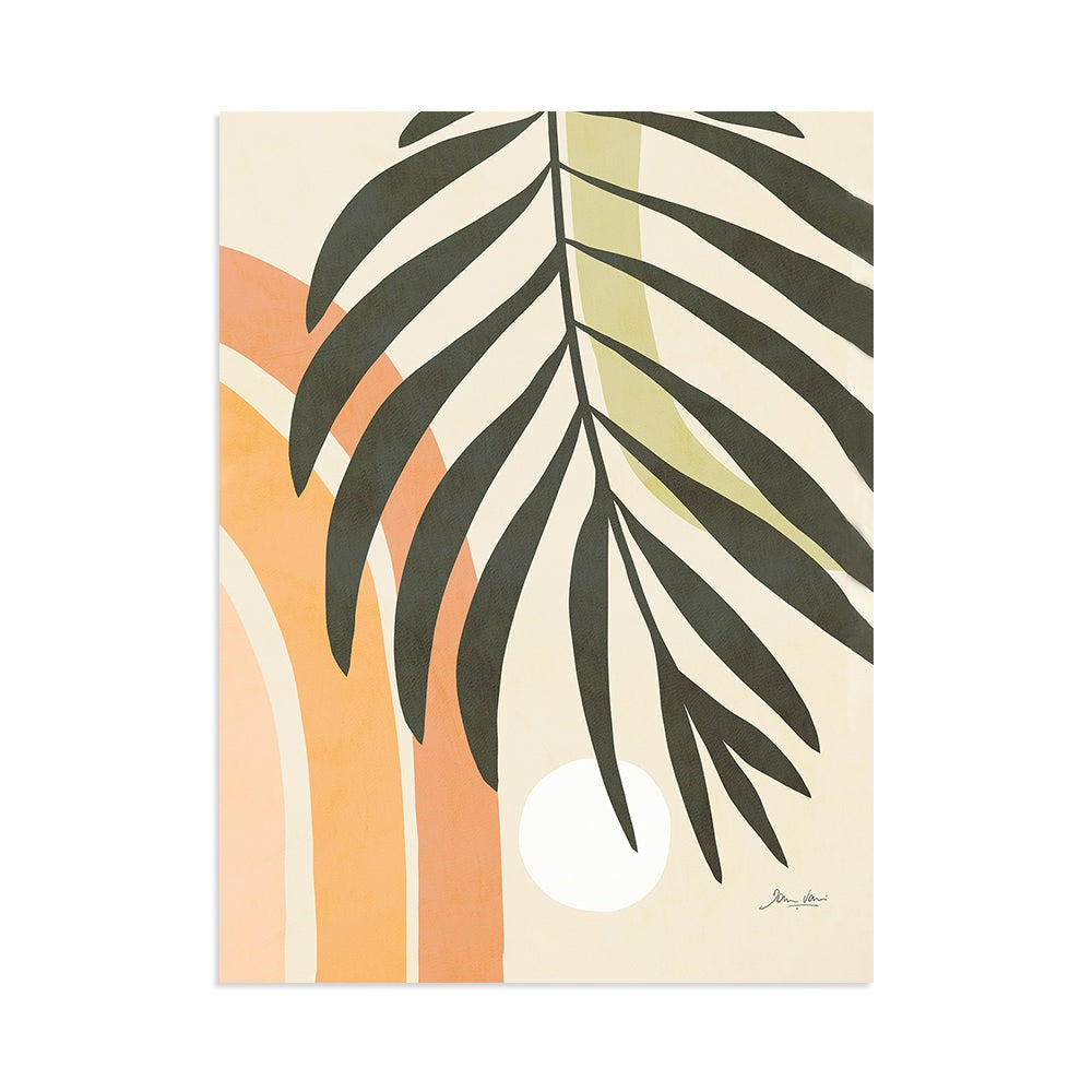 The Art Group Dominique Vari Earthy Tropical Foliage III Canvas