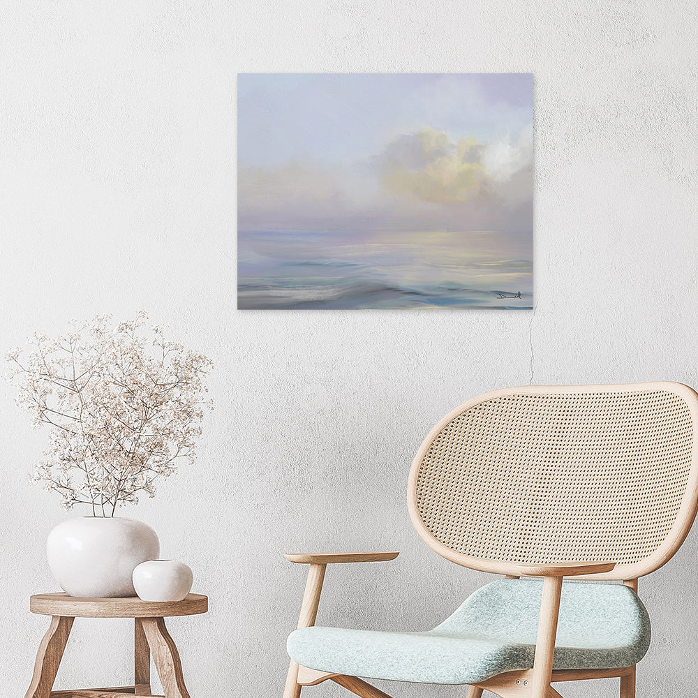 The Art Group Dan Hobday Tide Sunset Canvas Print