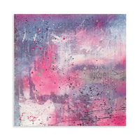 The Art Group Soozy Barker Neon Pink Canvas