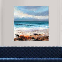 The Art Group Joanne Last Sea Surge Canvas Print