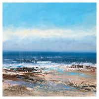 The Art Group Joanne Last Sunlit Sea Canvas Print