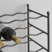 Garden Trading Farringdon Wine Rack in Steel