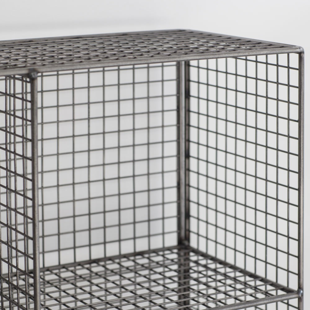 Garden Trading Small Portobello Shelving Unit in Mesh