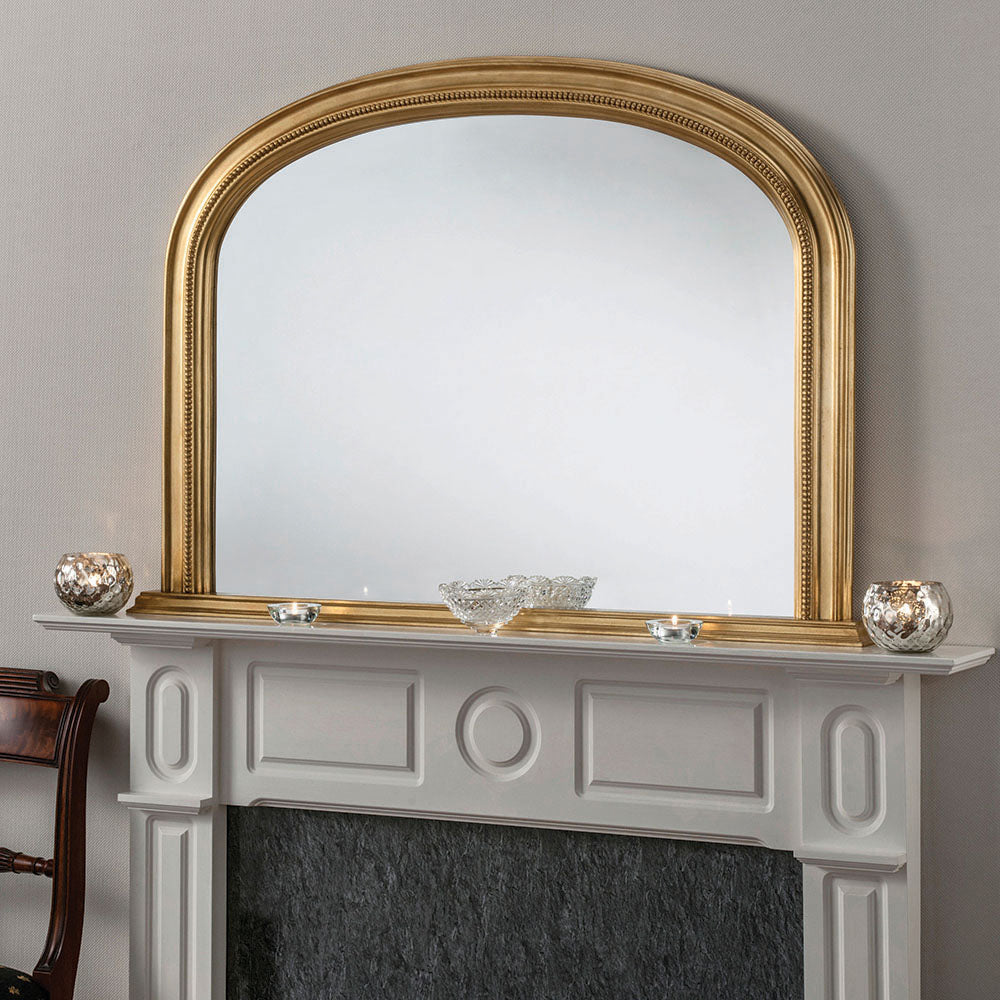 Yidu Arched Wall Mirror - Gold Yearn Mirrors 2