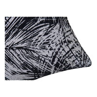 Liang & Eimil Palmbeach Pillow Black And Silver