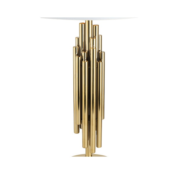 Linden Table Lamp - Polished Brass LiangAndEimil 3