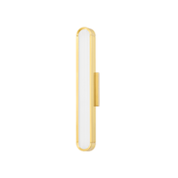 Hudson Valley Lighting Starkey Led Small Bath Bracket in Aged Brass