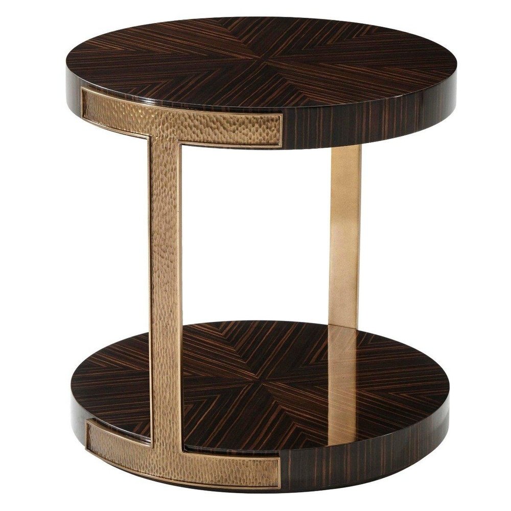 Theodore Alexander Round Side Table Tau