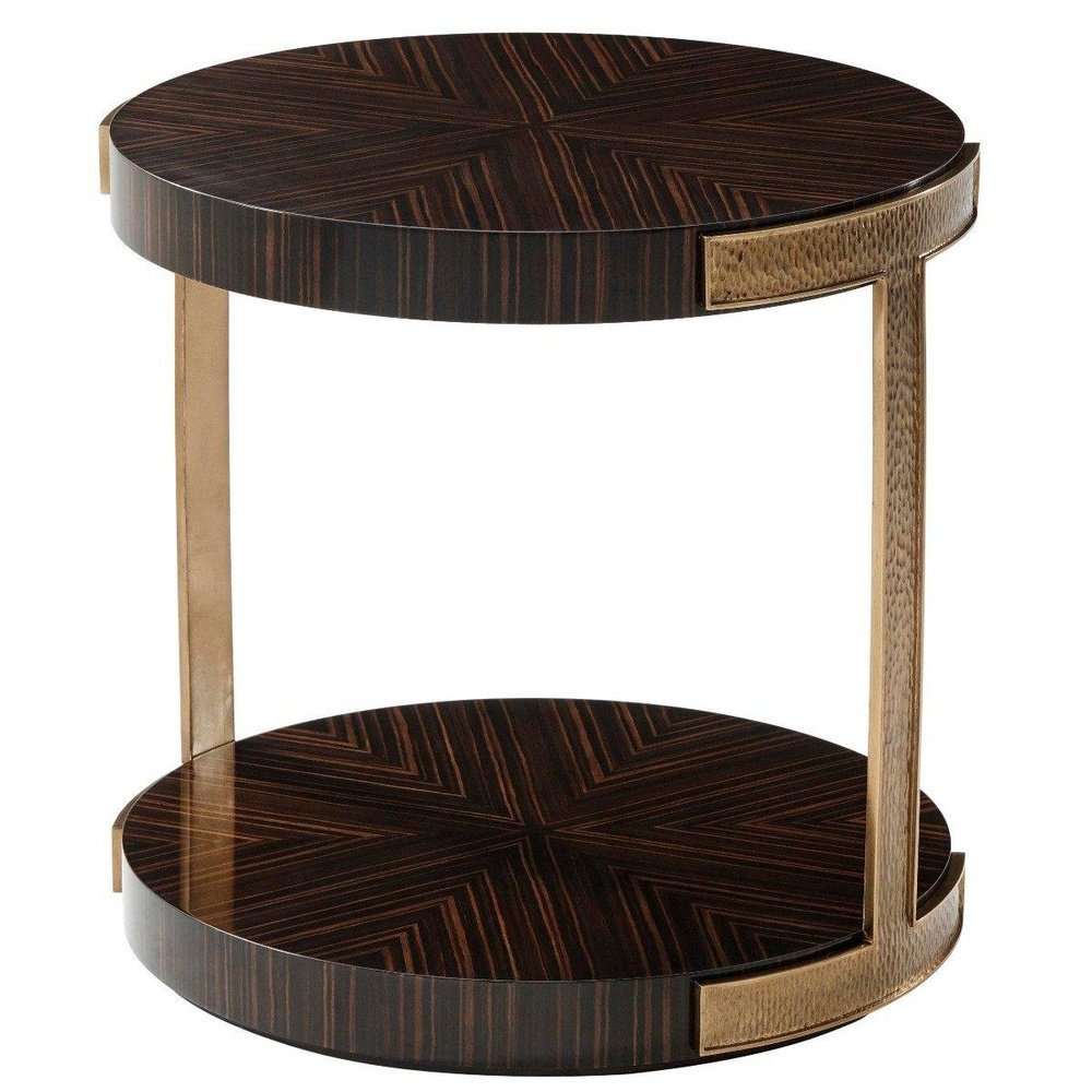 Theodore Alexander Round Side Table Tau