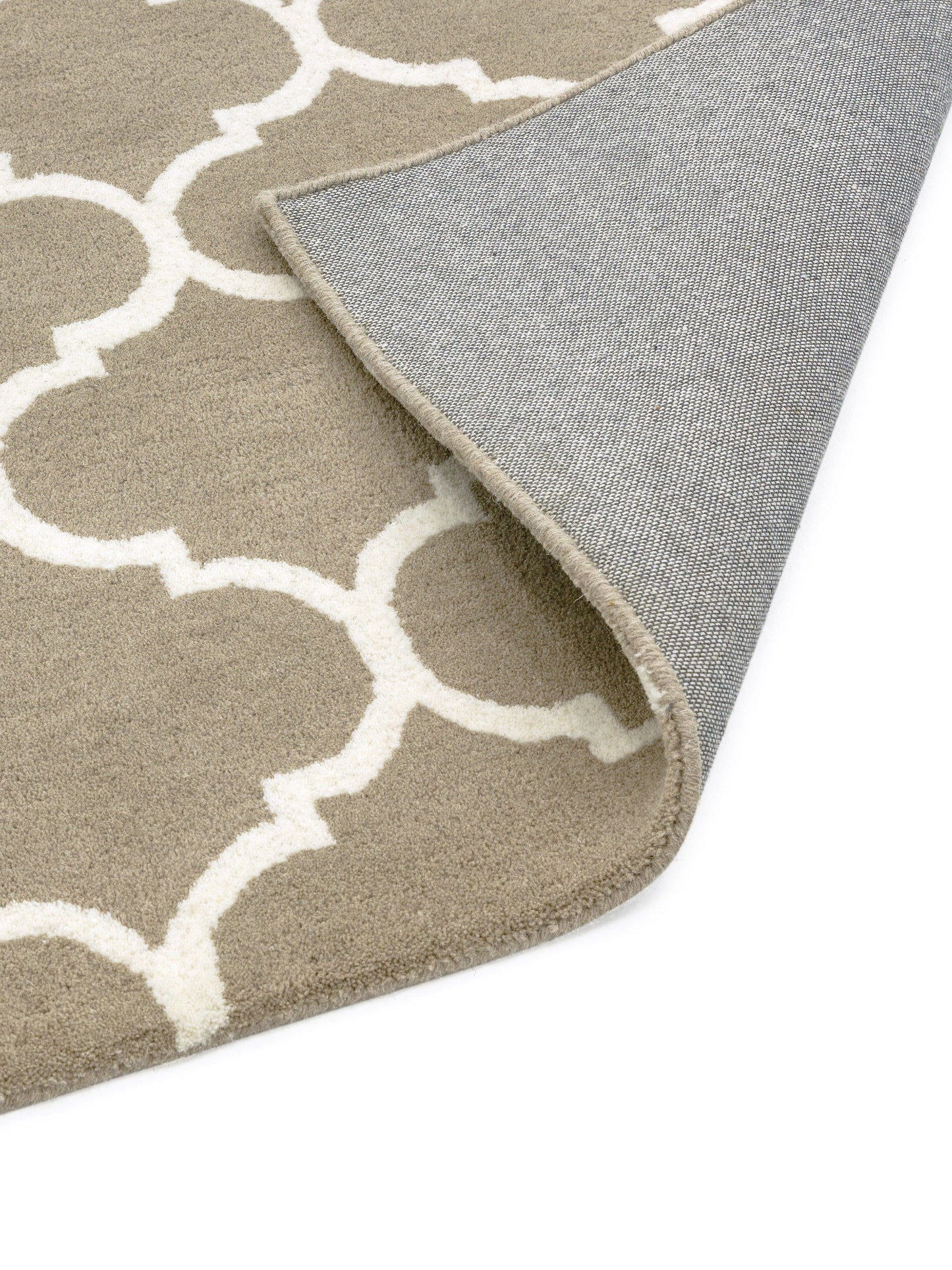 Asiatic Carpets Albany Handtufted Rug Ogee Camel - 160 x 230cm