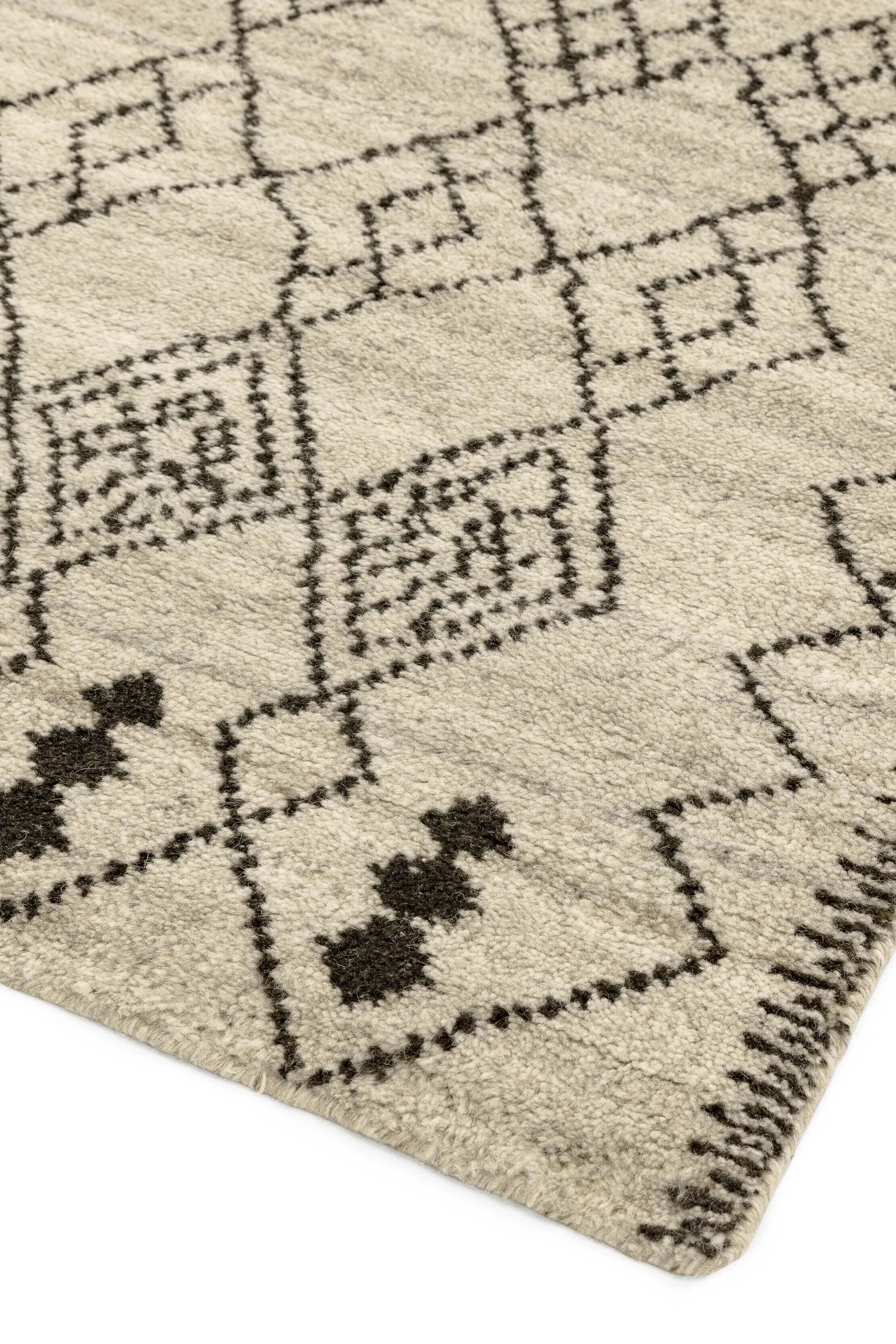  Asiatic Carpets-Asiatic Carpets Amira Hand Knotted Rug AM01 - 120 x 170cm-Beige, Natural 821 