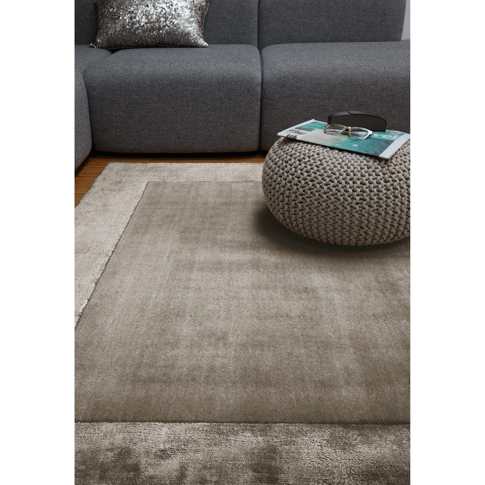  Asiatic Carpets-Asiatic Carpets Ascot Hand Woven Rug Taupe - 120 x 170cm-Beige, Natural 525 