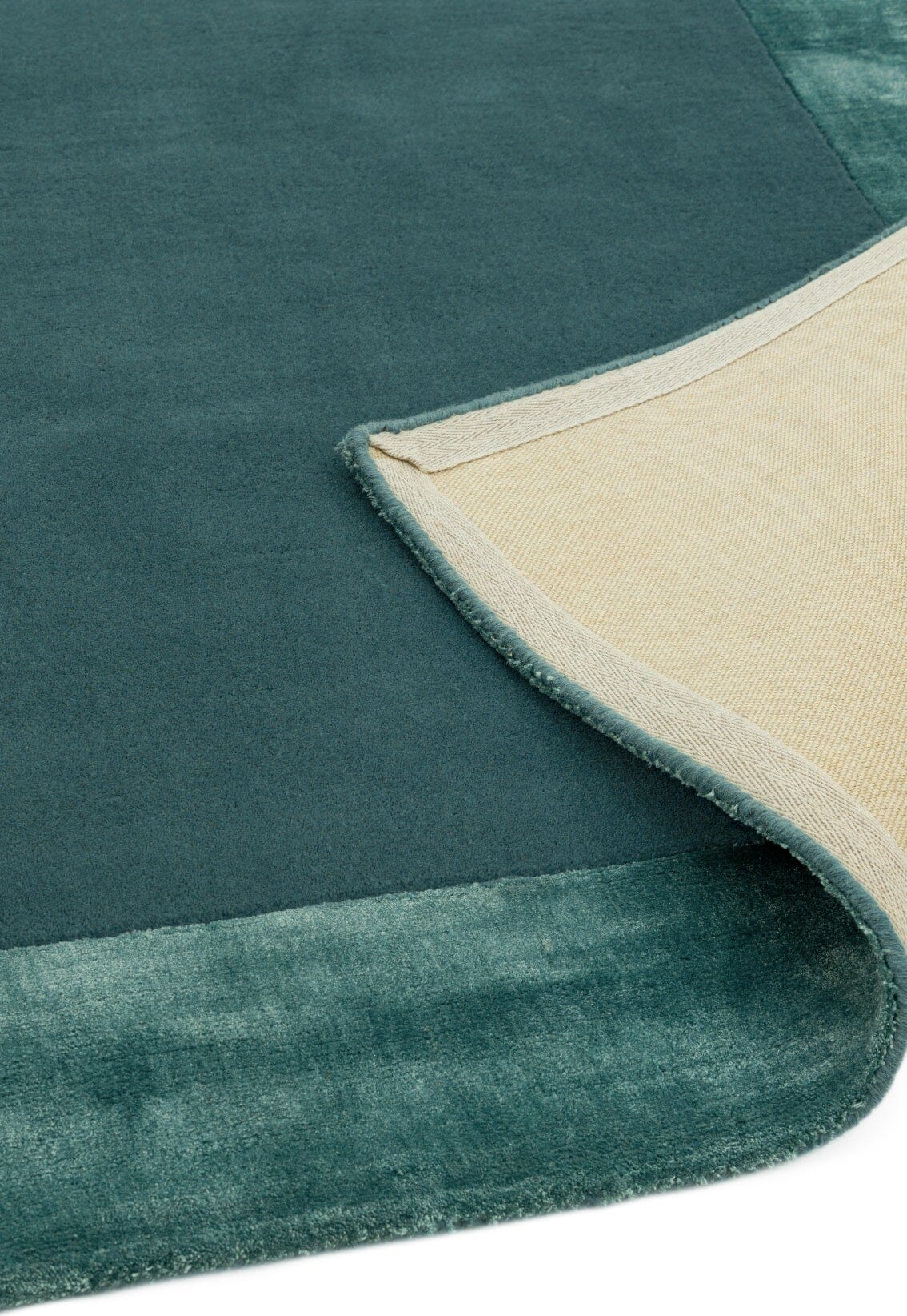  Asiatic Carpets-Asiatic Carpets Ascot Hand Woven Rug Aqua Blue - 160 x 230cm-Blue 509 