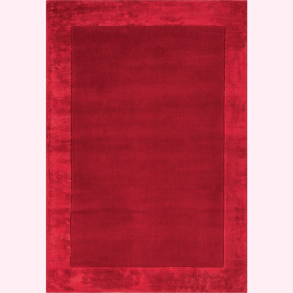  Asiatic Carpets-Asiatic Carpets Ascot Hand Woven Rug Red - 80 x 150cm-Red 509 