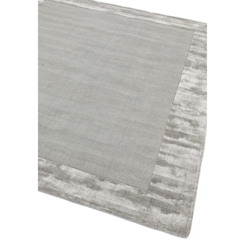  Asiatic Carpets-Asiatic Carpets Ascot Hand Woven Rug Silver - 200 x 290cm-Grey, Silver 645 