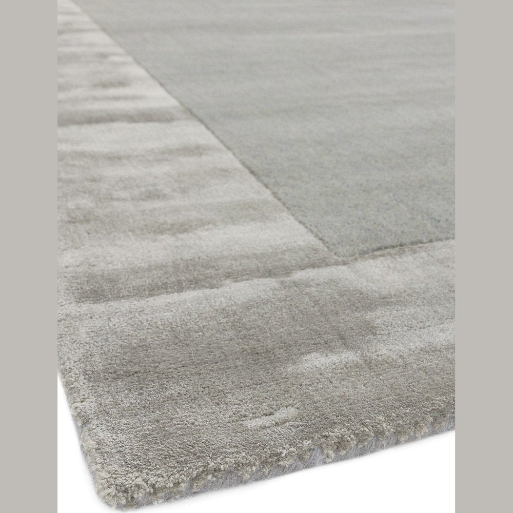  Asiatic Carpets-Asiatic Carpets Ascot Hand Woven Rug Silver - 120 x 170cm-Grey, Silver 429 
