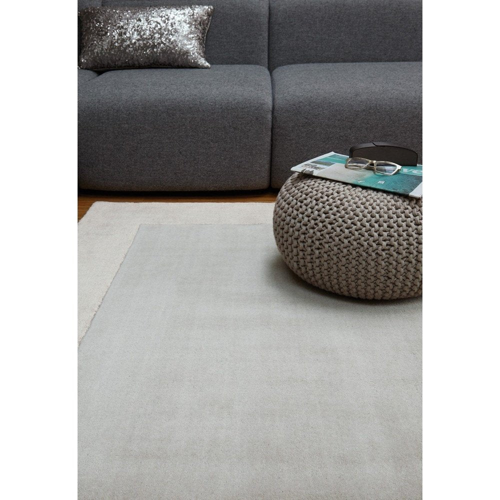  Asiatic Carpets-Asiatic Carpets Ascot Hand Woven Rug Silver - 200 x 290cm-Grey, Silver 877 