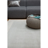 Asiatic Carpets Ascot Hand Woven Rug Silver - 120 x 170cm