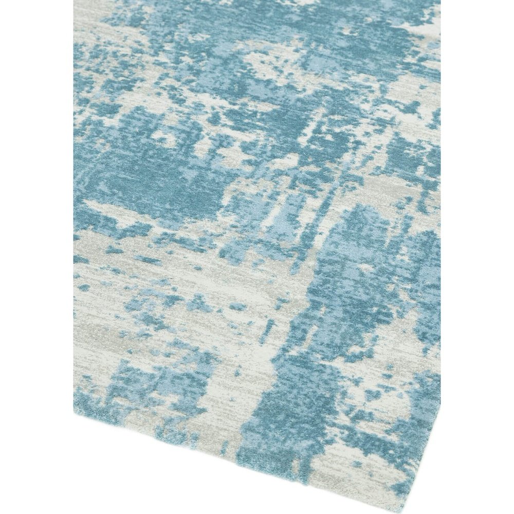  Asiatic Carpets-Asiatic Carpets Astral Machine Woven Rug New Blue - 120 x 180cm-Blue 773 