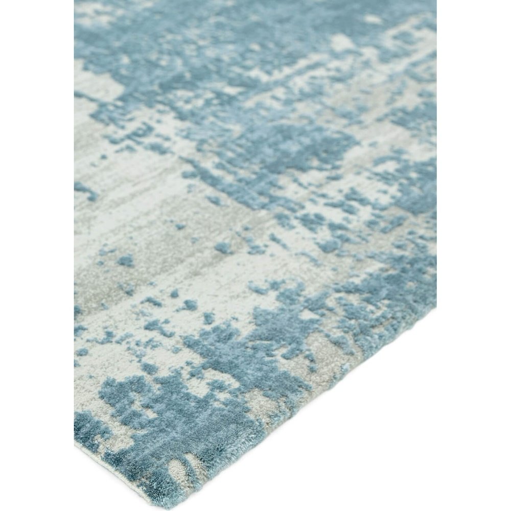  Asiatic Carpets-Asiatic Carpets Astral Machine Woven Rug New Blue - 120 x 180cm-Blue 341 