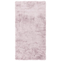 Asiatic Carpets Auckland Single Faux Sheepskin Machine Woven Rug Pink - 70 x 100cm