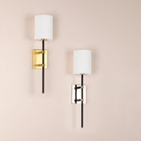 Hudson Valley Lighting 1 Light Wall Sconce in Polished Nickel